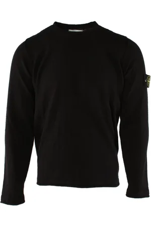 Stone Island Top, Herre, Sort, S, Bomuld, Langærmet Top
