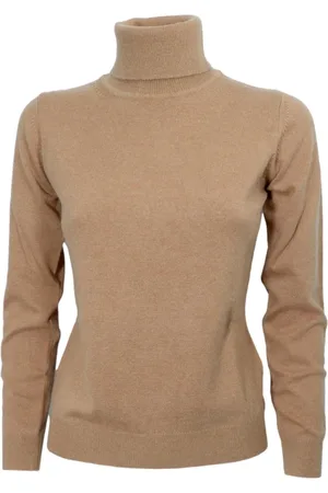 CASHMERE COMPANY Strik, Dame, , XS, Uld, Cashmere, Uld og Silke Rullekrave