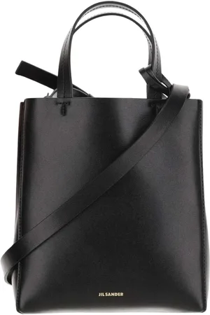 Jil Sander Taske, Dame, Sort, ONE SIZE, Uld, Tote Bag