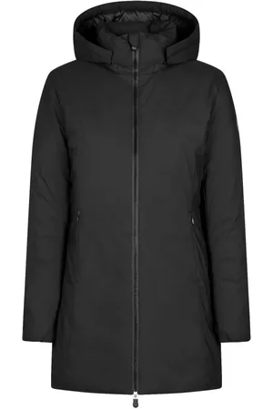 save the duck Jakke, Dame, Sort, 3XL, Uld, Sort vinterjakke i sort