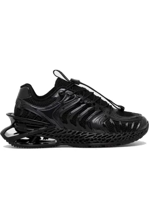 Philipp Plein Sko, Herre, Sort, 41 EU, Polyester, Thunder Stroke Gen X 02 Sneaker