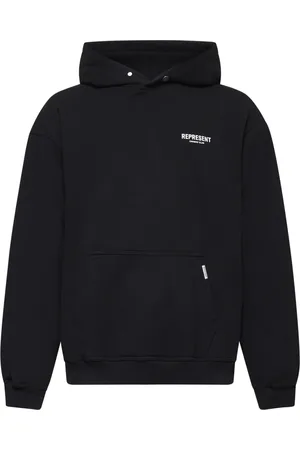 Represent Sweathshirts & Hoodies, Herre, Sort, 2XL, Bomuld, Owners Club Hoodie