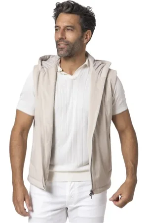 HERNO Jakke, Herre, , 2XL, Polyester, Ærmeløs hættejakke