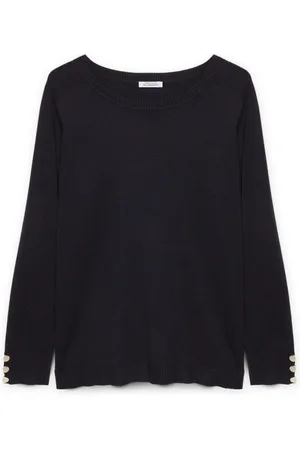 Fiorella rubino Strik, Dame, Blå, XL, Pullover med Lenzing™ Ecovero™ Viskose
