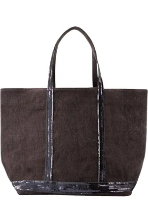 Vanessa Bruno Taske, Dame, Sort, ONE SIZE, Læder, Tote Bag