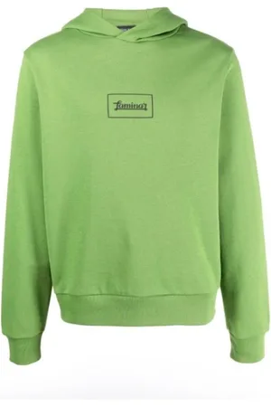 HERNO Sweathshirts & Hoodies, Herre, Grøn, S, Bomuld, Bomuldshættetrøje