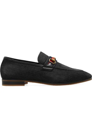 Gucci Sko, Herre, Sort, 41 1/2 EU, Uld, Sorte Loafer Sko Ss22