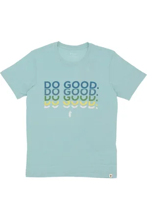 COTOPAXI Top, Herre, Grøn, S, Bomuld, Gør Godt Gentag Tee Sea Glass