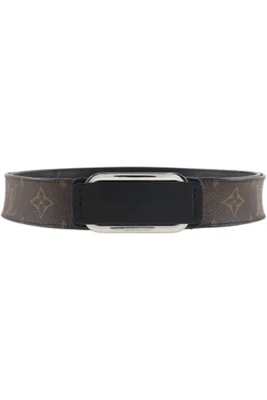 LOUIS VUITTON Pre-owned, Herre, Brun, ONE SIZE, Pre-owned Canvas baelter