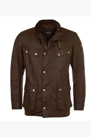 Barbour Jakke, Herre, Brun, XL, Bomuld, Duke Wax Jacket