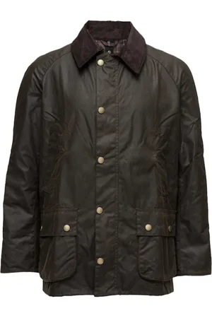 Barbour Jakke, Herre, Grøn, L, Bomuld, Ashby Voksjakke