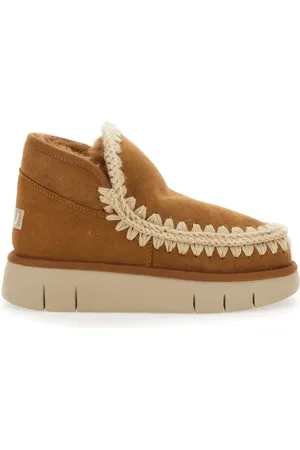 Mou Sko, Dame, Brun, 40 EU, Uld, Eskimo Sneaker Bounce Støvler