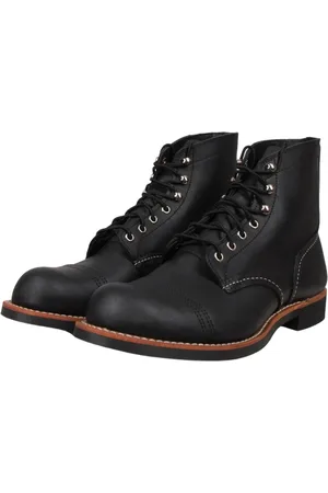 Red Wing Sko, Herre, Sort, 41 1/2 EU, Snørebåndsstøvler