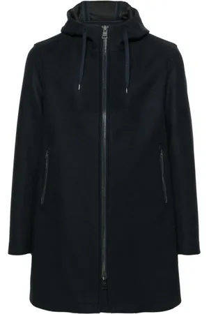 HERNO Jakke, Herre, Blå, 2XL, Uld, Giaccone 9200 BLU Let Jakke