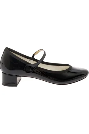 Repetto Sko, Dame, Sort, 39 1/2 EU, Uld, Rose Maryjane Pumps