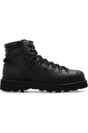 Moncler Sko, Herre, Sort, 45 EU, Læder, Peka Trek Støvler