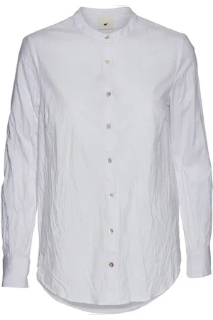 Heartmade Bluser & Skjorter, Dame, Hvid, XS, Bomuld, Klassisk Maple Skjorte i Off