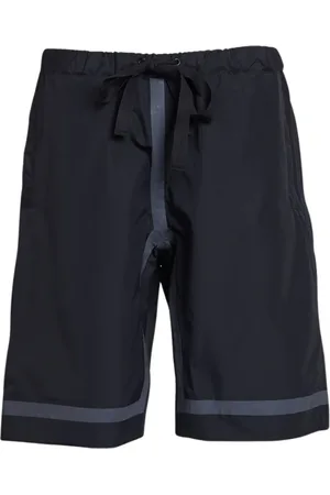 Stutterheim Shorts, Herre, Sort, M, Nylon, Reflekterende Nylon Knælang Shorts