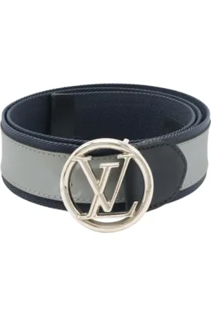 LOUIS VUITTON Pre-owned, Herre, Blå, ONE SIZE, Læder, Pre-owned Laeder baelter