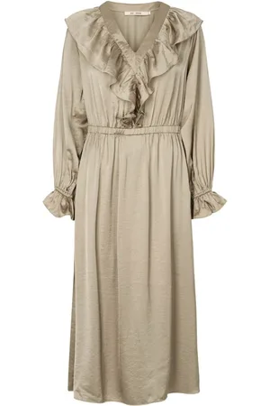 RUE de FEMME Kjole, Dame, , S, Polyester, Bohemia Kjole med Romantiske Detaljer