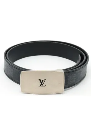 LOUIS VUITTON Pre-owned, Herre, Sort, ONE SIZE, Pre-owned Canvas baelter