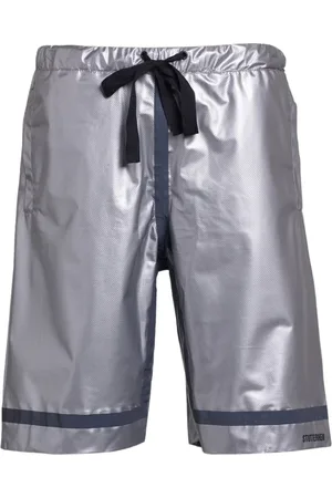 Stutterheim Shorts, Herre, Grå, S, Reflekterende Thermo Knælang Shorts