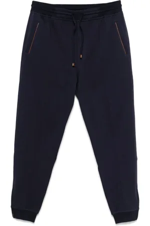 Brunello Cucinelli Bukser, Herre, Blå, 2XL, Blå Bukser til Mænd