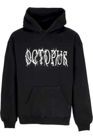 Octopus Sweathshirts & Hoodies, Herre, Sort, L, Bomuld, Logo Hoodie Sort Tentacles Stil