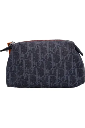 Dior Pre-owned, Herre, Blå, ONE SIZE, Læder, Pre-owned Canvas dior-tasker