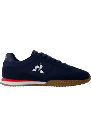 Le Coq Sportif Sko, Herre, Blå, 41 EU, Uld, Blå Sporty Tekstil Sneakers
