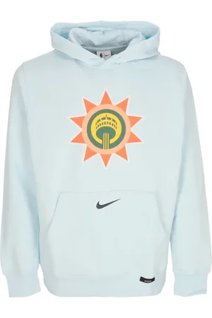 Nike Sweathshirts & Hoodies, Herre, Blå, S, Bomuld, City Edition NBA Club Hoodie
