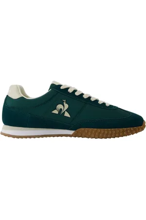 Le Coq Sportif Sko, Herre, Grøn, 43 EU, Grøn Sporty Tekstil Sneakers
