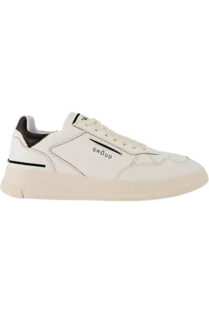 Ghoud Sko, Herre, Hvid, 46 EU, Læder, Hvide lædersneakers