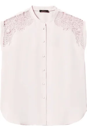 Twin-Set Bluser & Skjorter, Dame, Lyserød, XS, Uld, Rosa Skjorte Sæt Stilfuld