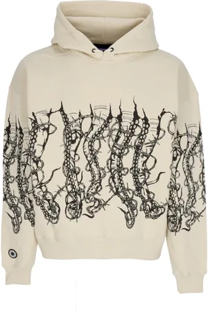 Octopus Sweathshirts & Hoodies, Herre, , XS, Bomuld, Wire Hoodie Sweatshirt Fw24 Kollektion