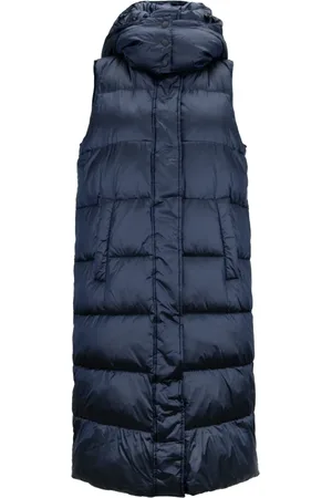 Canadian Classics Jakke, Dame, Blå, M, Uld, Hættet lynlås Gilet til kvinder