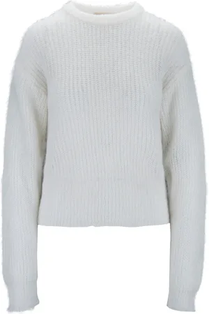 ANIYE BY Strik, Dame, Hvid, M, Uld, Blonde Ryg Kvinders Sweater