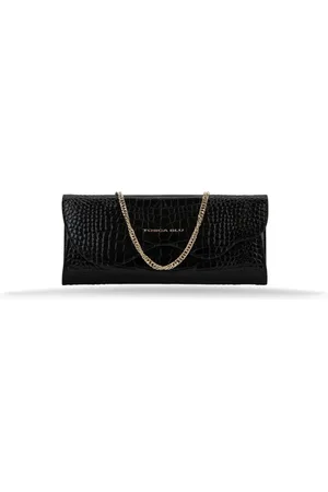 Tosca Blu Tilbehør, Dame, Sort, ONE SIZE, Uld, Dame Skuldertaske med Magnetisk Lukning