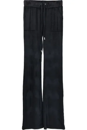 ANIYE BY Bukser, Dame, Sort, M, Polyester, Elastisk talje damebukser med slips
