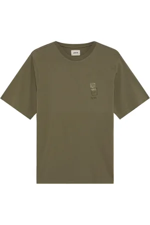 Autry Top, Herre, Grøn, M, Bomuld, Grøn bomuldst-shirt og polo