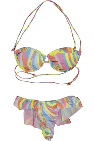 F**K Badetøj, Dame, Flerfarvet, M, Polyester, Blonde Dame Bikini Sæt