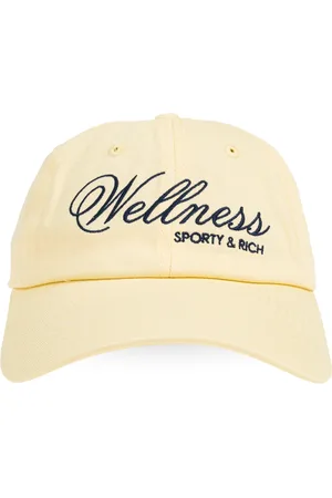 Sporty & Rich Tilbehør, unisex, Gul, ONE SIZE, Bomuld, Baseball Cap