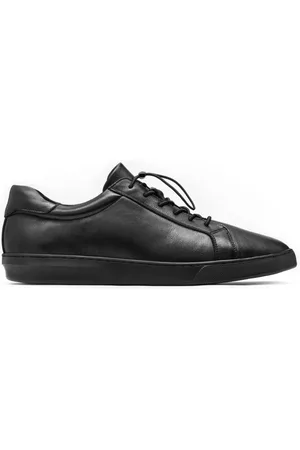 Kazar Sko, Herre, Sort, 43 EU, Læder, Sorte sneakers til mænd