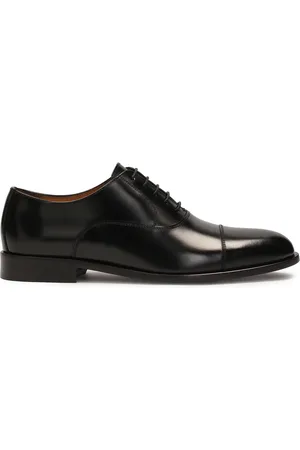Kazar Sko, Herre, Sort, 42 EU, Læder, Mænds elegante Derby-sko på lædersål fra Limited Edition