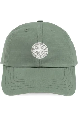 Stone Island Tilbehør, Herre, Grøn, ONE SIZE, Bomuld, Baseball Cap