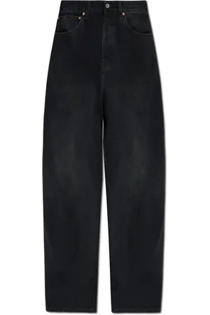 Vetements Jeans, Dame, Sort, W27, Bomuld, Jeans med logo