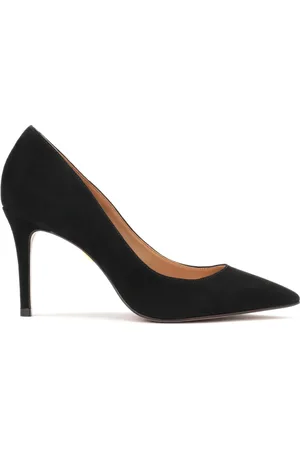 Kazar Sko, Dame, Sort, 39 EU, Uld, Sort Ruskind Elegante Pumps