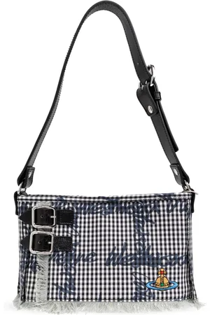 Vivienne Westwood Taske, Dame, Blå, ONE SIZE, Uld, Skuldertaske