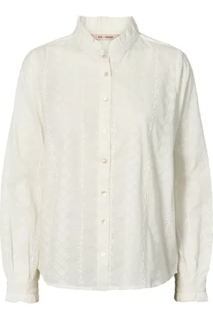 RUE de FEMME Bluser & Skjorter, Dame, Hvid, L, Elegant Juno Skjorte Off