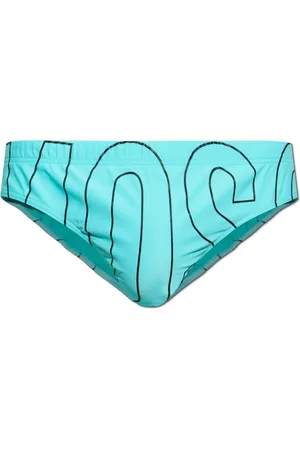 Moschino Badetøj, Herre, Blå, M, Uld, Svømmebriefs